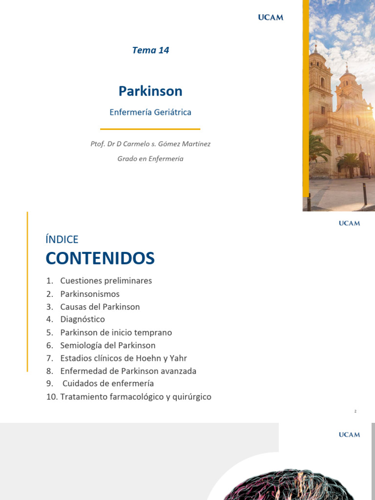 Tema+14 +parkinson | PDF | Enfermedad de Parkinson | Medicina