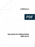Capitulo 8 Balances de Materia y Energía, Dr. Antonio Valiente