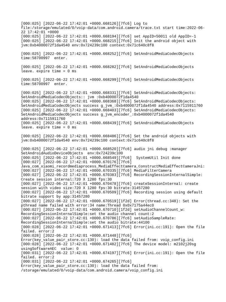 Android Camera Logging Data Analysis | PDF | Shader | Computing