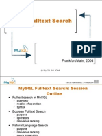 Fulltext search
