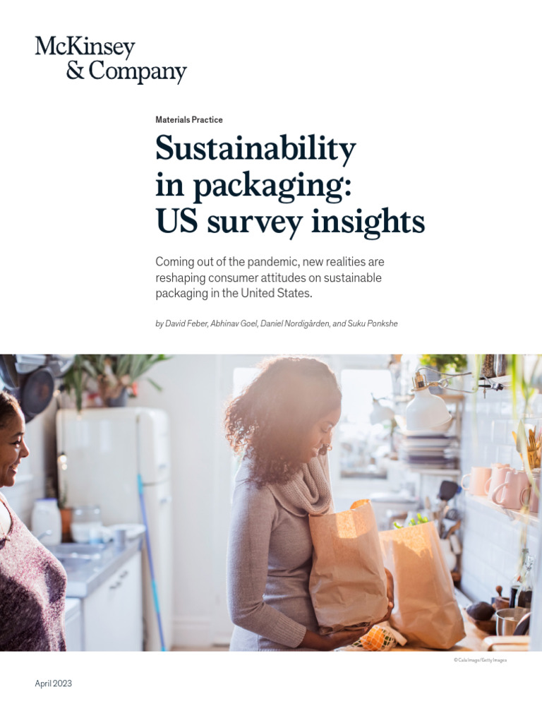 Sustainability in Packaging Us Survey Insights | PDF | Recycling ...