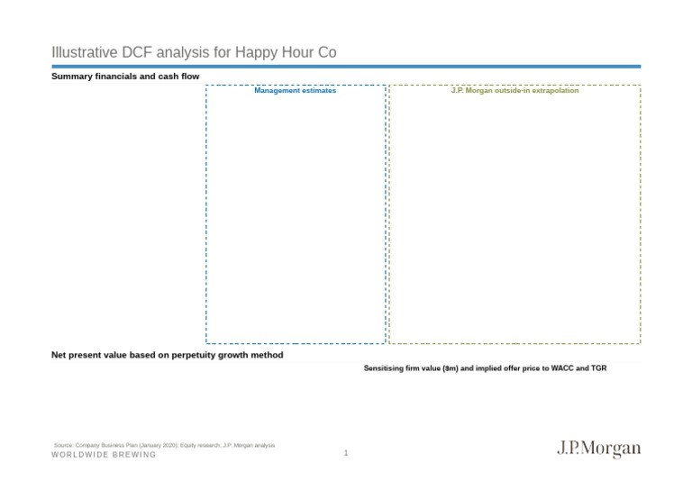 DCF Template v1 | PDF