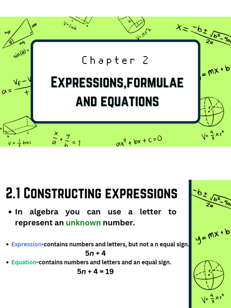 2.1+Constructing+Expression+ | PDF