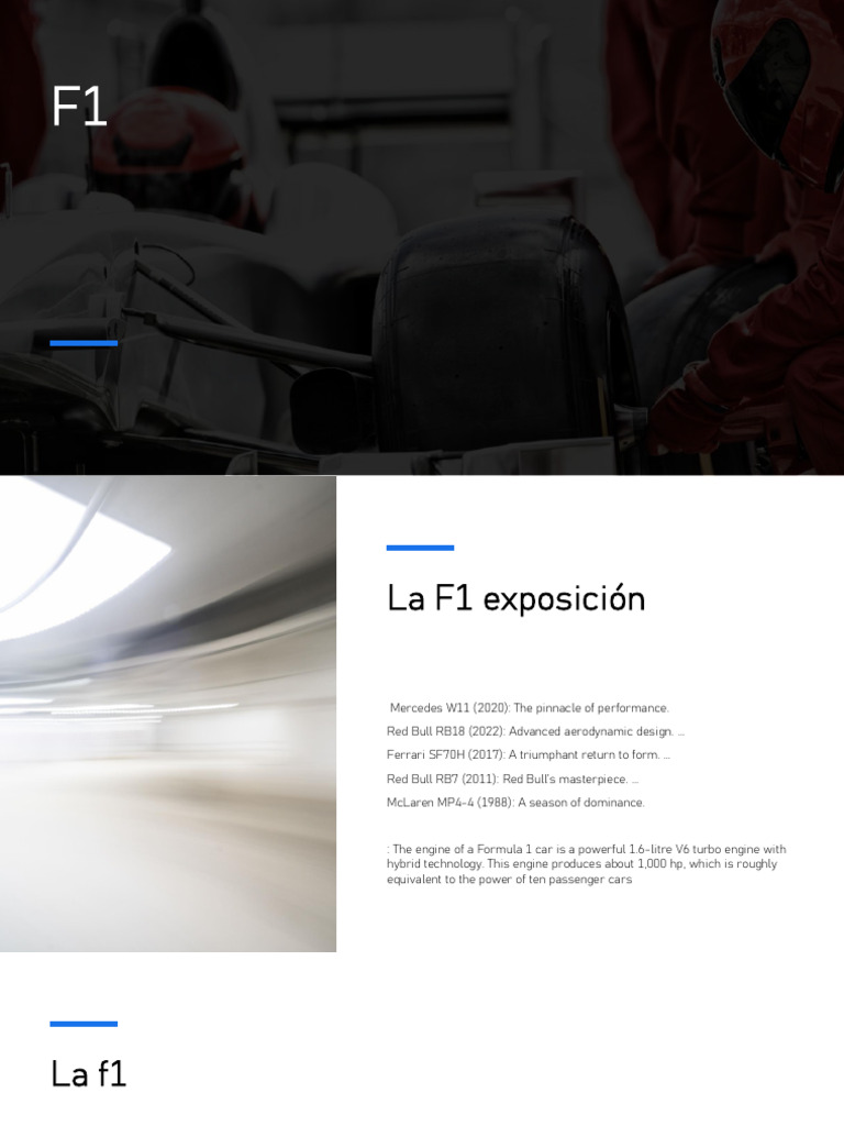 Destaques da F1: Carros e História | PDF