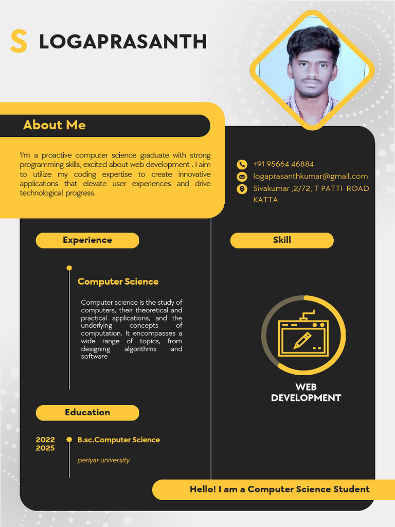 Proactive Computer Science Graduate | PDF