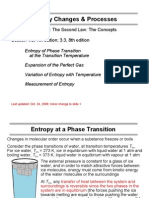 Entropy Changes & Processes Explained