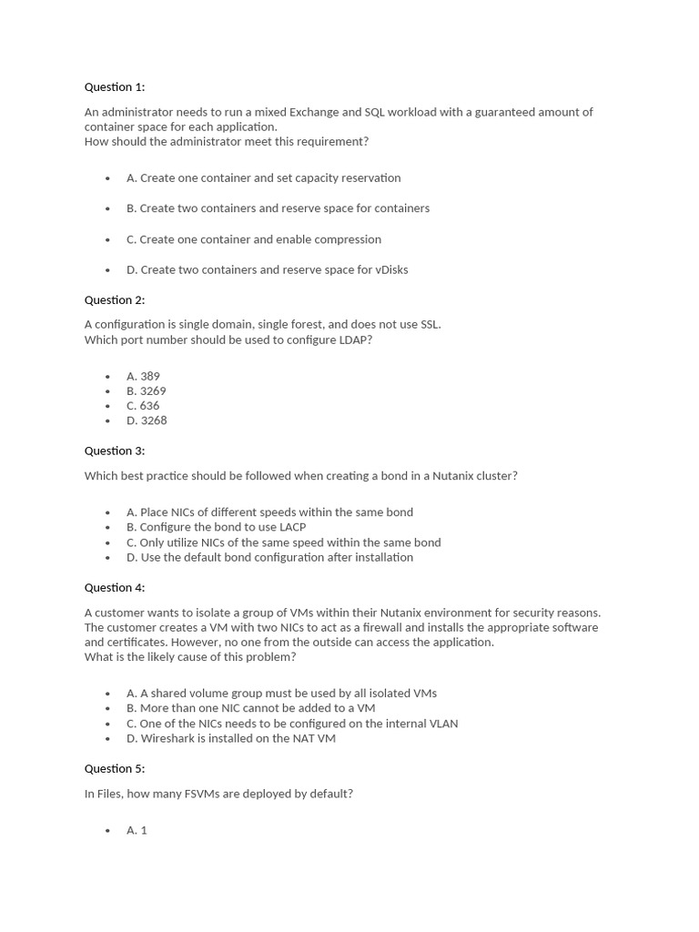 Nutanix Administration Best Practices Guide | PDF | Virtual Machine ...