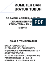 Aplikasi Termodinamika Dalam Kebidanan