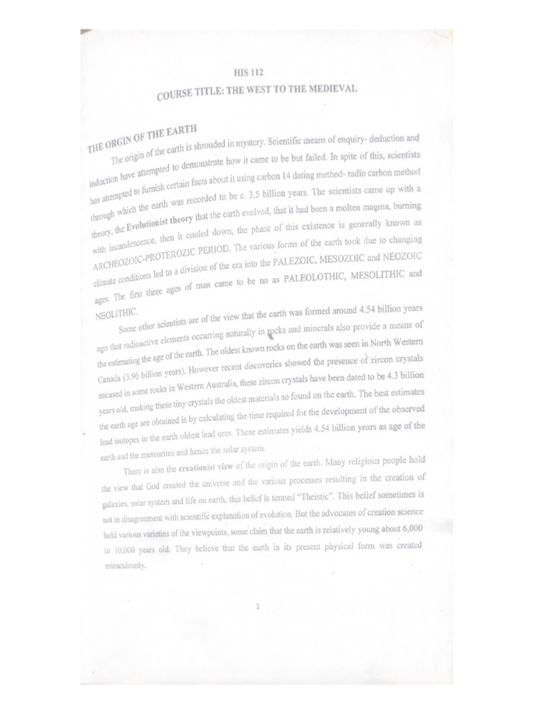 His 112 | PDF