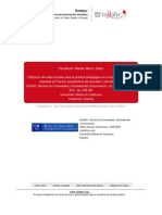 Utilizacion de Redes Sociales para La Práctica Pedagogica en La Enseñanza Superior PDF