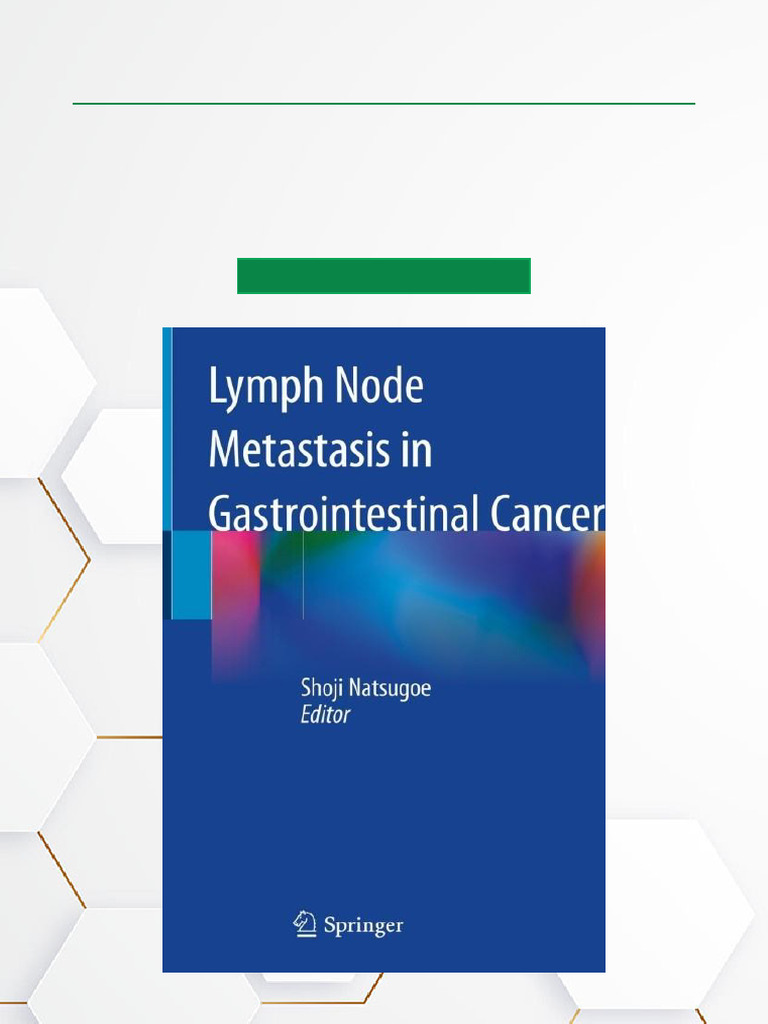 Lymph Node Metastasis in Gastrointestinal Cancer Premium Ebook Download ...