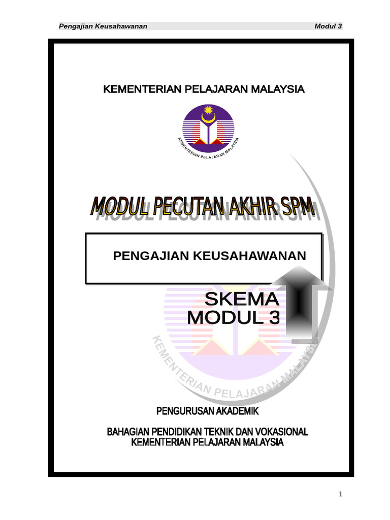 Skema Modul 3 | PDF