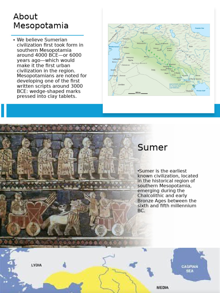 Overview of Mesopotamian Civilizations | PDF