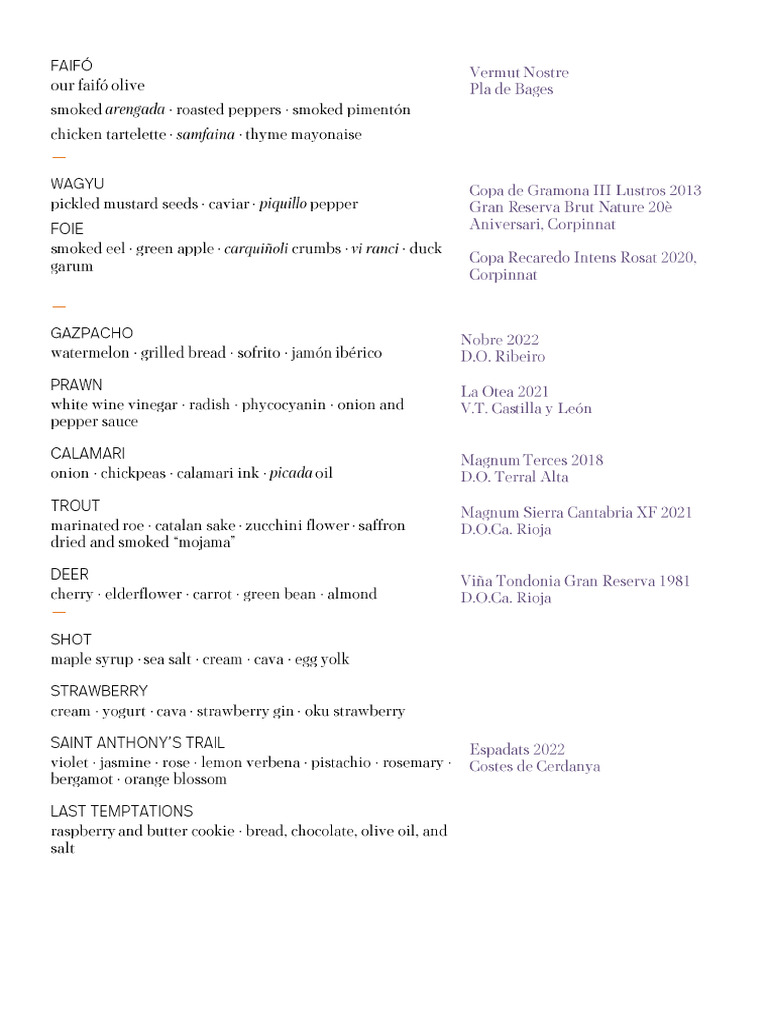 Web Menu en | PDF