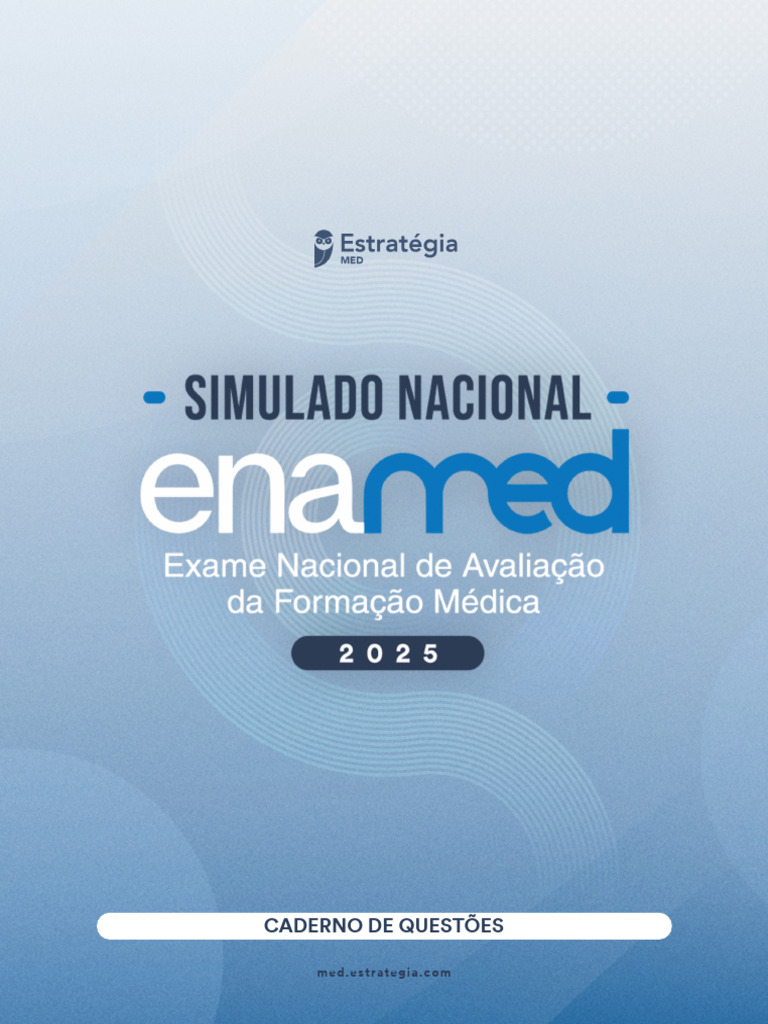 Simulado Nacional ENAMED 2025 | PDF | Gravidez | Amamentação