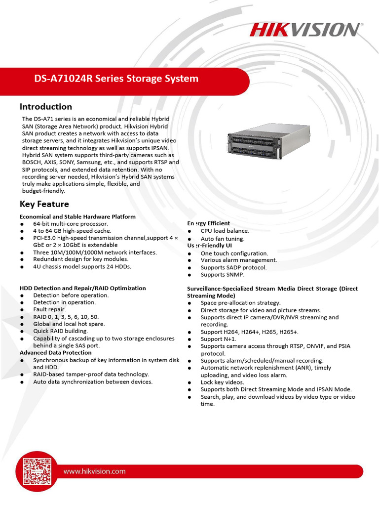 Datasheet of DS A71024R Series Storage System - 2 | PDF | Hard Disk ...