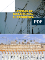 SISTEMAS DE DISTRIBUCIÓN SUBTERRENEA