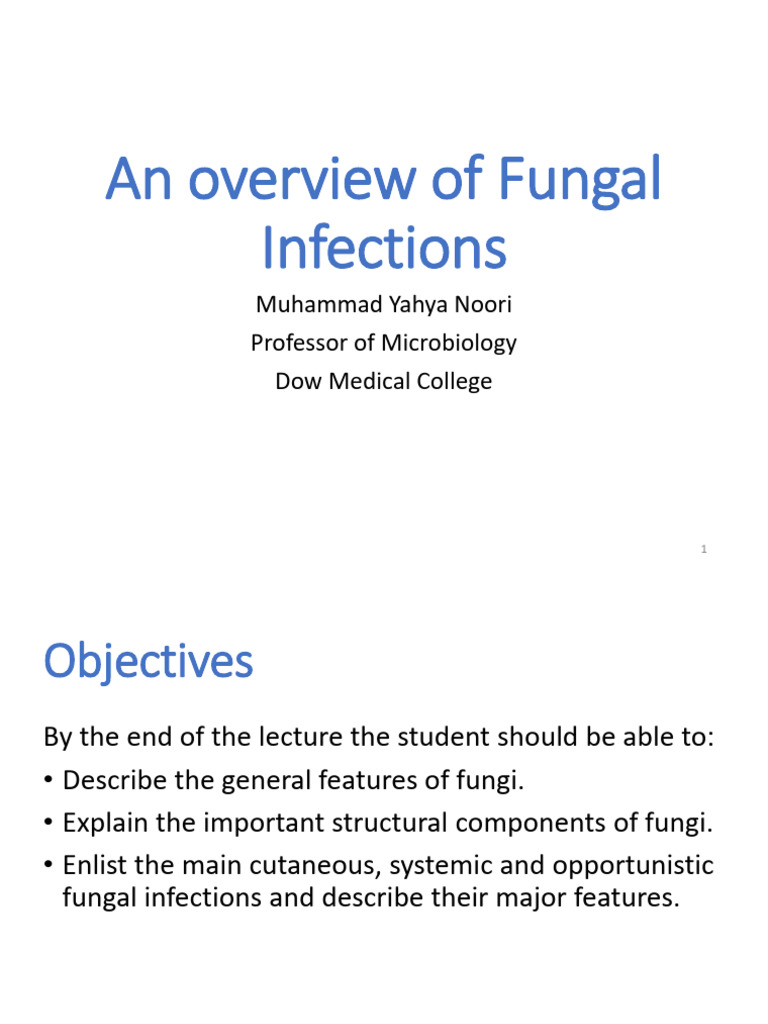 Overview of Fungal Infections and Diagnosis | PDF | Fungus | Candidiasis