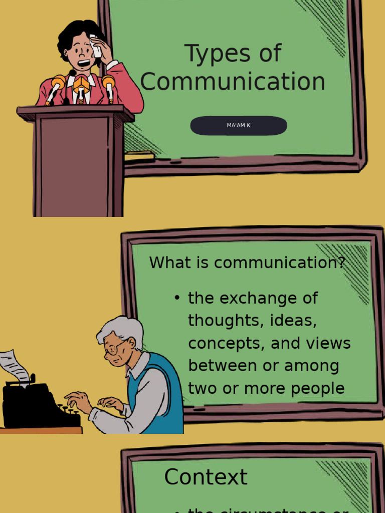 Types of Communication Explained | PDF | Communication | Nonverbal ...