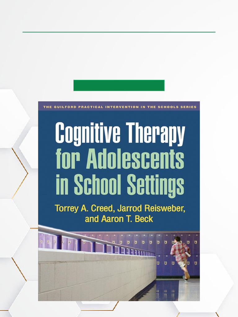 Cognitive Therapy for School Adolescents | PDF | Cognitive Therapy ...