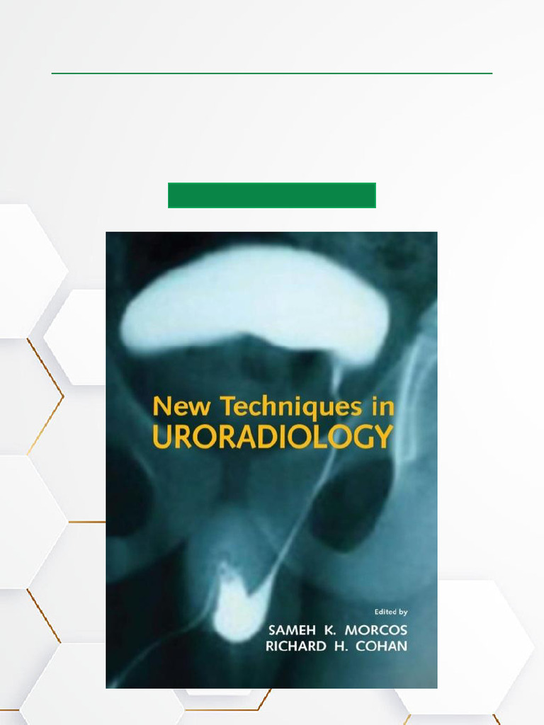 New Techniques in Uroradiology Guide | PDF | Creatinine | Medical Imaging