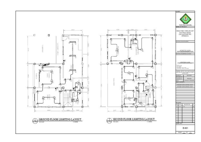 Electrical Design Layout for Home | PDF