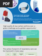 NCL Adult Asthma Inhaler Guidelines | PDF | Asthma | Drugs