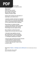 Letra de 