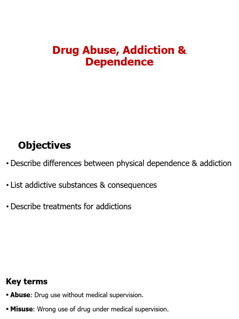 Understanding Drug Abuse and Addiction | PDF | Stimulant | Benzodiazepine