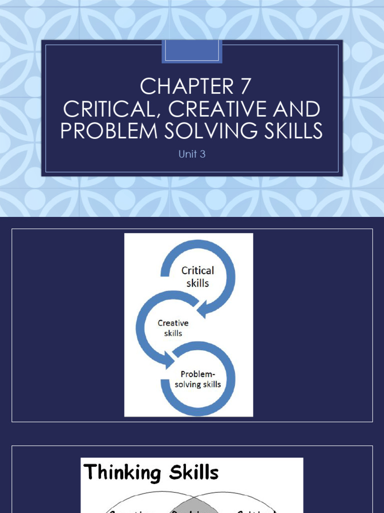 Study Skills Unit 3 | PDF