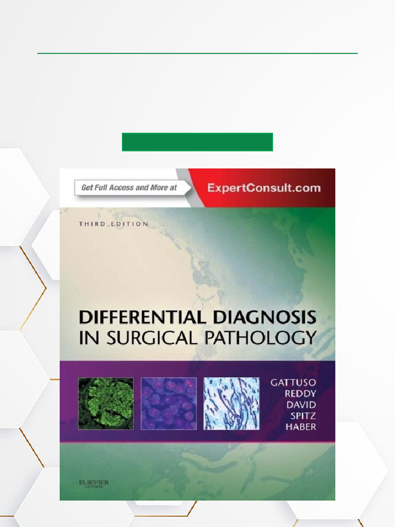 Differential Diagnosis in Surgical Pathology | PDF | Fixation ...