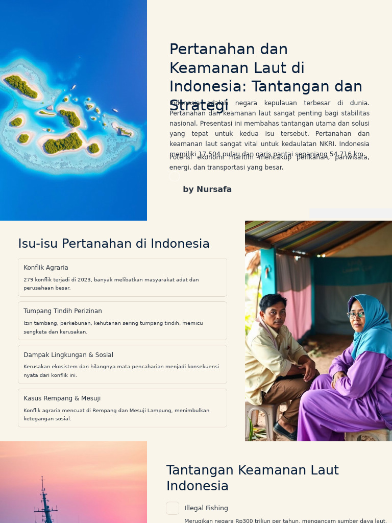 Strategi Penguatan Keamanan Laut di Indonesia