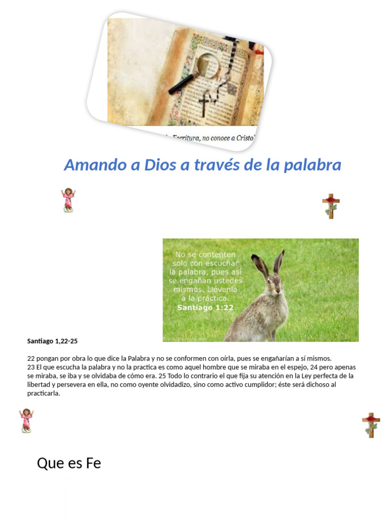 Amando a Dios a través de la Escritura | PDF | Biblia | Septuaginta