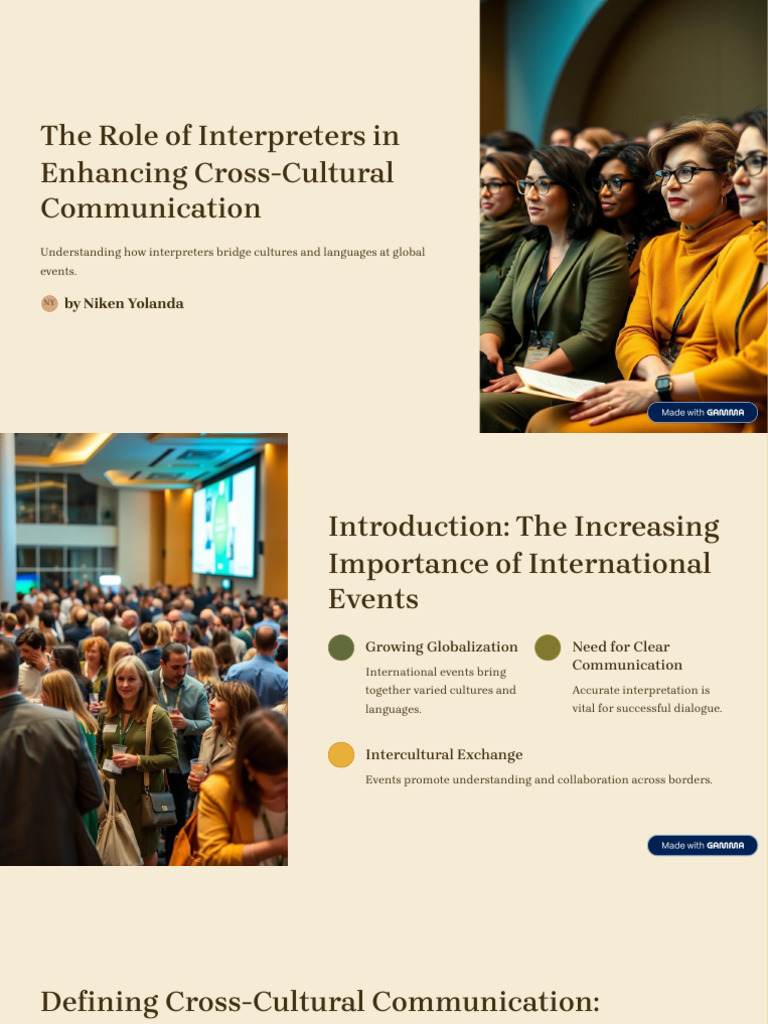 The Role of Interpreters in Enhancing Cross Cultural Communication ...
