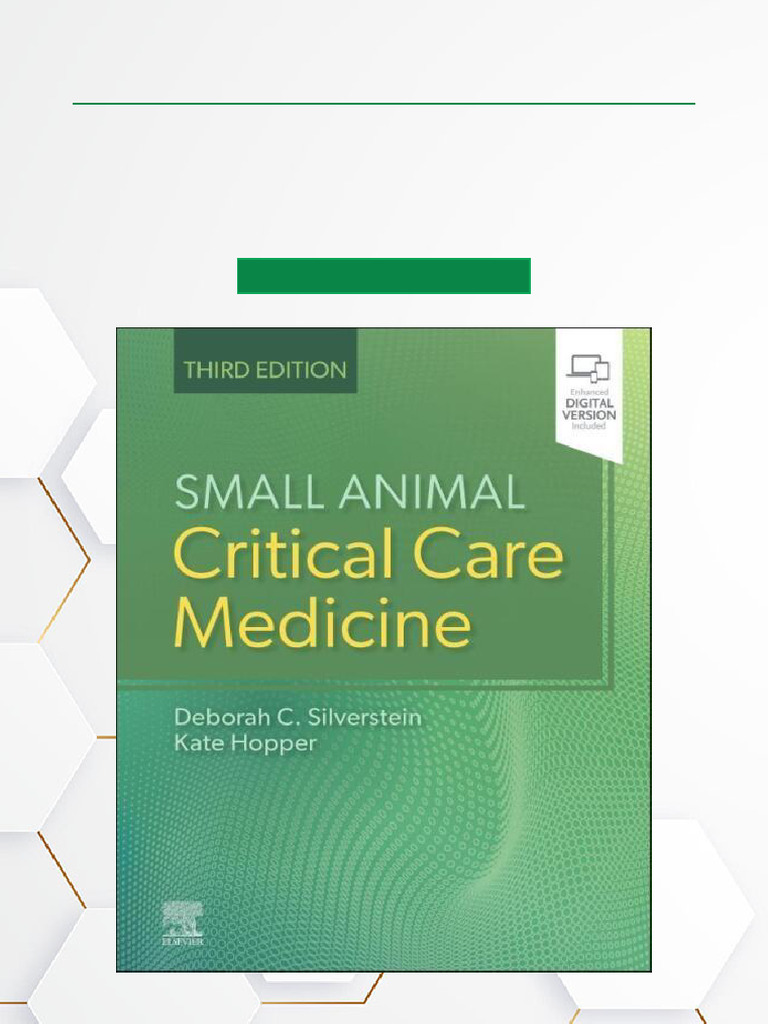 Small Animal Critical Care Medicine, 3rd Edition | PDF