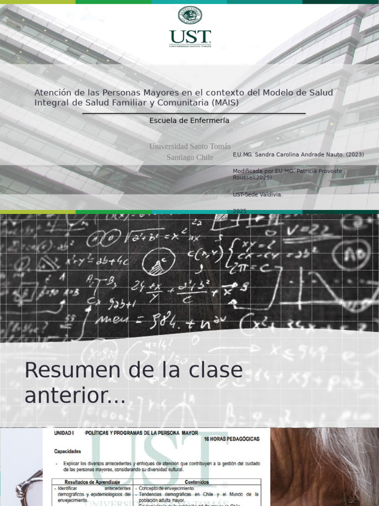 Atención Integral a Personas Mayores en Chile | PDF | Adultos | Vejez