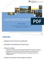 Development of A Novel Method For Continuous Monitoring of Vegetation Regrowth On A Rehabilitated Minesite Using A Simple LED Spectroradiometer