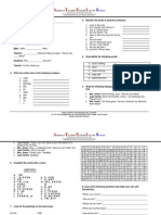 exam one