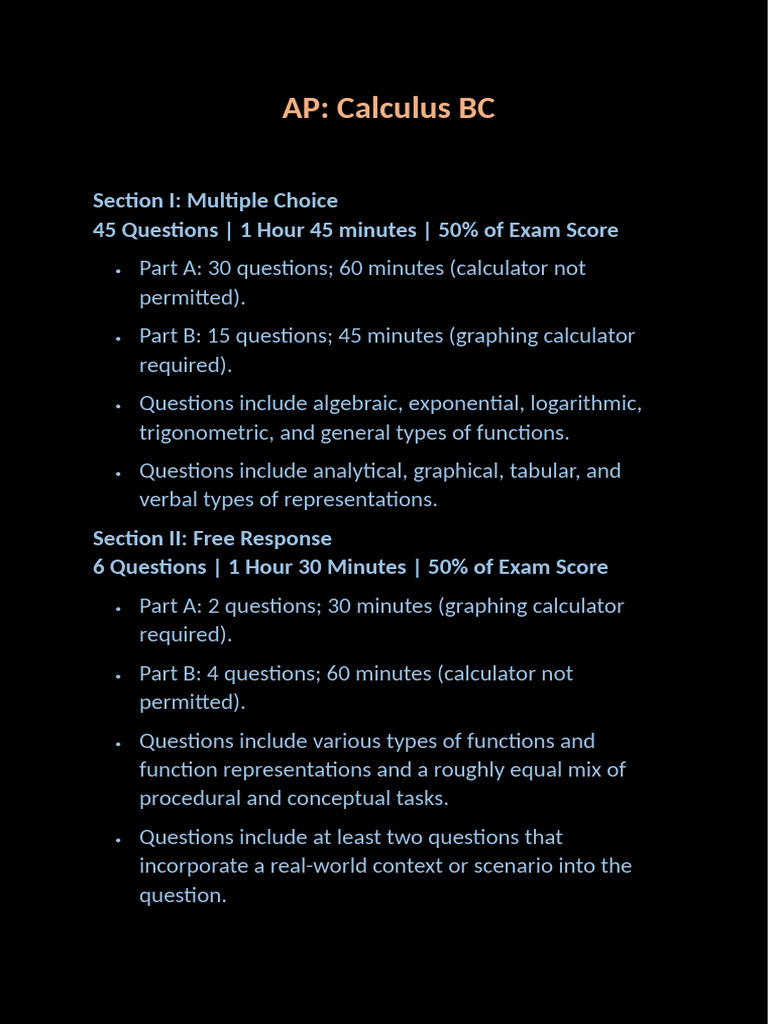 AP Physics Exam Format Overview | PDF