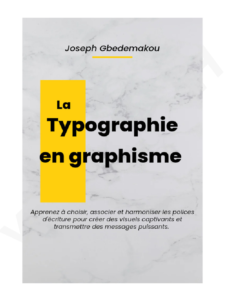 Maîtriser la typographie en graphisme | PDF | Police d'écriture ...