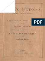 Nuevo Método (Fonético, Analítico-Sintetico) para La Enseñanza Simultánea de La Lectura I Escritura............... (¿1884)