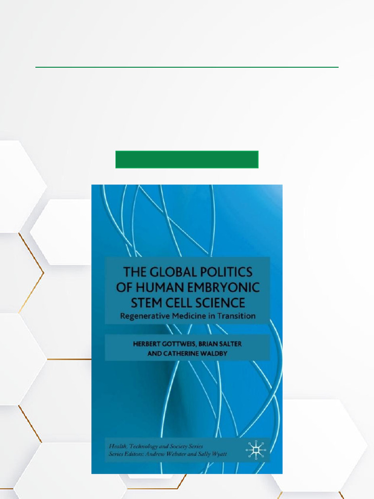 Global Politics of Stem Cell Science | PDF | Embryonic Stem Cell | Life ...