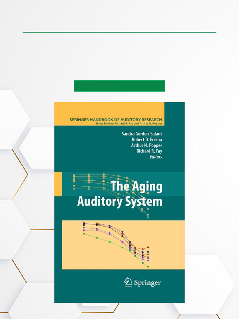 The Aging Auditory System 1st Edition Annotated PDF Download | PDF ...