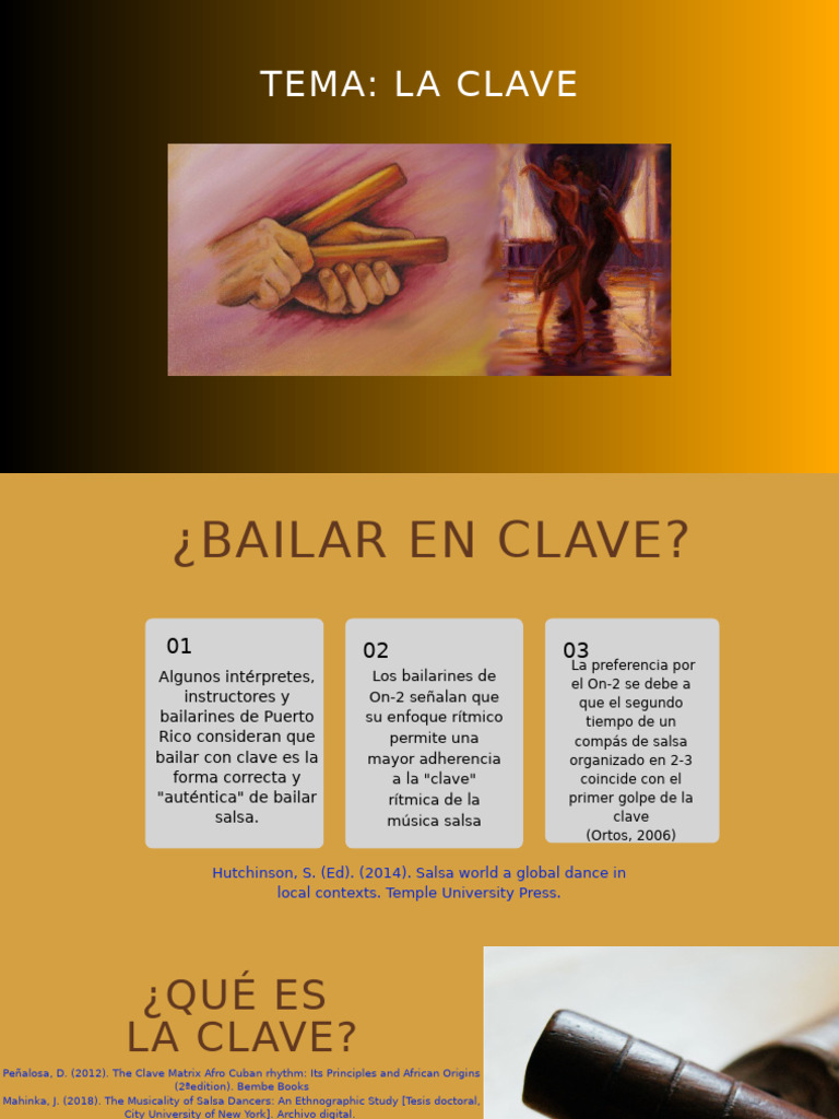 Tema - La Clave | PDF | Ritmo | Bailes