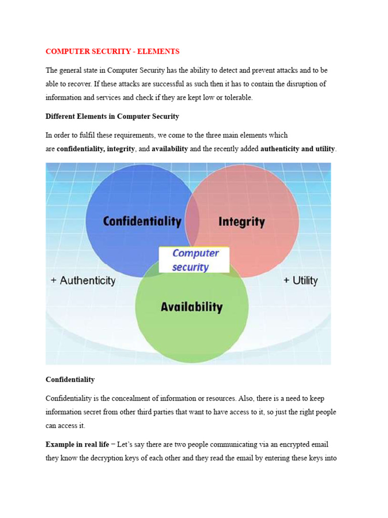 Key Computer Security Terminologies | PDF | Security | Computer Security