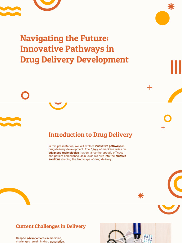 Innovative Drug Delivery Solutions | PDF | Therapy | Medical Treatments