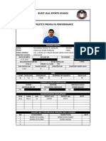 Biodata - Atlet Hurdles - 2012 PDF Firdaus