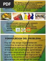 Modelos Pedagogico Cognitivo Social