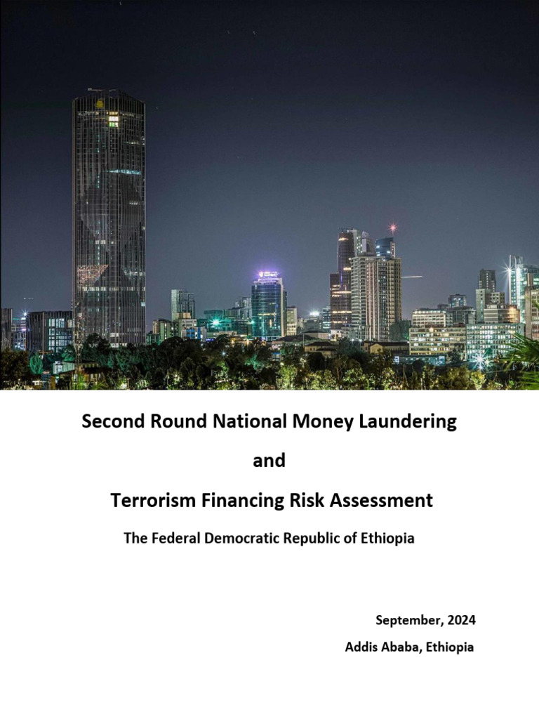 2nd Round ML-TF National Risk Assessment - Ethiopia | PDF | Terrorism ...