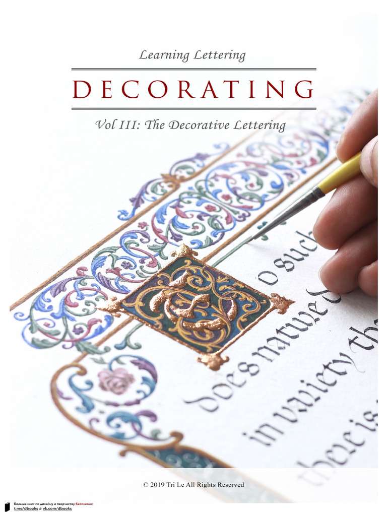 Lettering Decorating Vol. 3, Tri Le | PDF